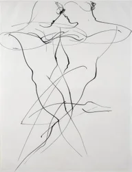 Dos balanceándose en movimiento contrario